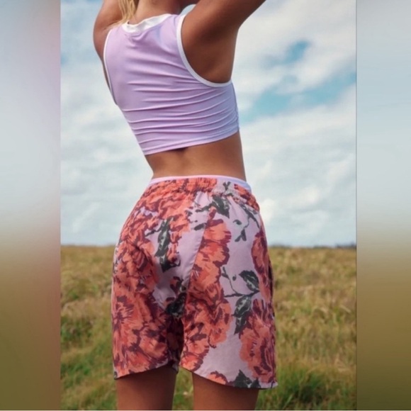 NEW Free People Movement ~ The Switchback Floral Shorts ~ size small - Picture 8 of 13
